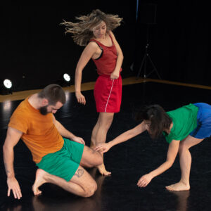 Madoka Kobayashi, Adrien Martins et Julie Charbonnier — Practice au CCNR/Yuval Pick (2023 © Xavier Boyer)