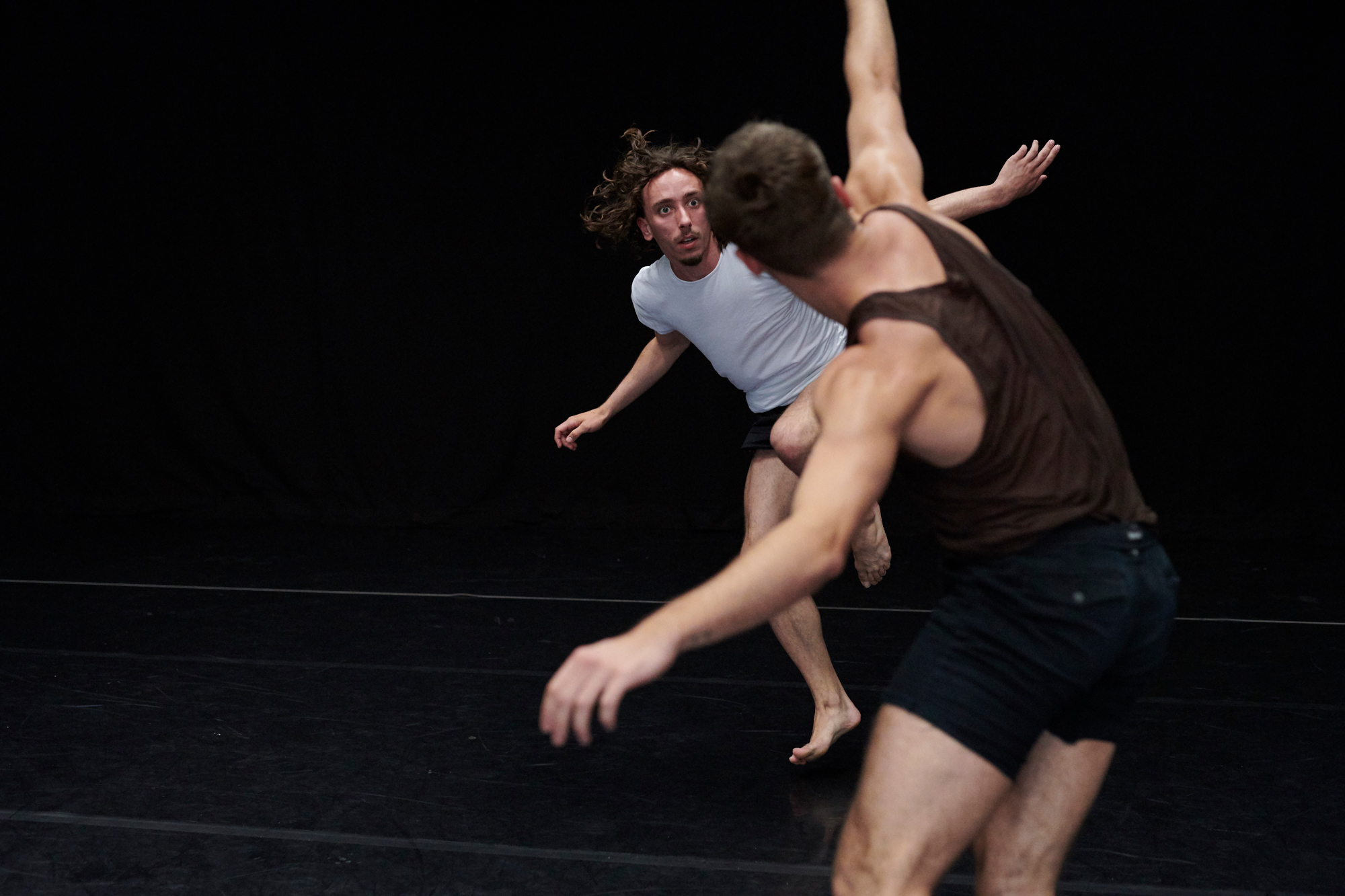 Adrien Martins et Guillaume Forestier, Practice by Yuval Pick (2018) © Sébastien Erôme